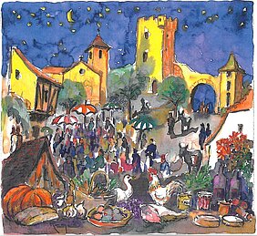 Marché nocturne