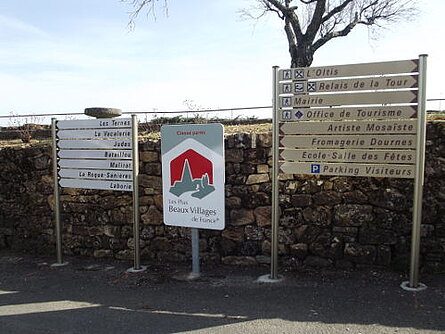 Nouvelle signalétique du village